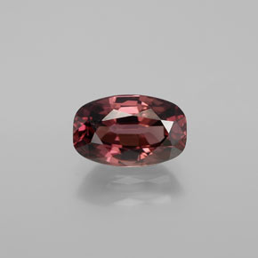 3.45 ct Pink Zircon Gemstone, Zircon Gem in Cushion-Cut Shape for Sale.