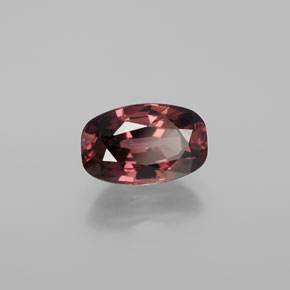3.45 ct Pink Zircon Stone, Natural Zircon in Cushion-Cut Shape for Sale