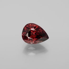 3.1ct Pear Facet Rose Pink Zircon for sale thumb image of 3.1ct Pear Facet Rose Pink Zircon (ID: 375196)