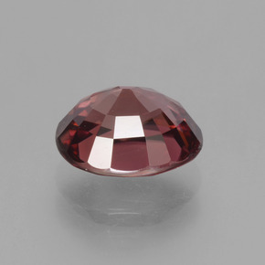 Zircon Gemstone in 9 x 7.9 mm Size for Sale, Zircon Stone in Medium Red Color