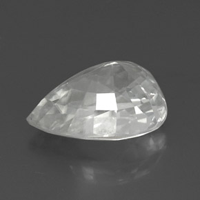 Zircon Gemstone in 15.2 x 10.9 mm Size for Sale, Zircon Stone in White Color