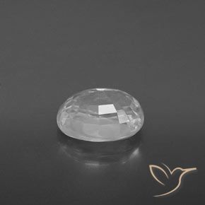 Zircon Gemstone in 8.9 x 6.7 mm Size for Sale, Zircon Stone in White Color
