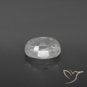 Zircon Gemstone in 8.8 x 6.5 mm Size for Sale, Zircon Stone in White Color
