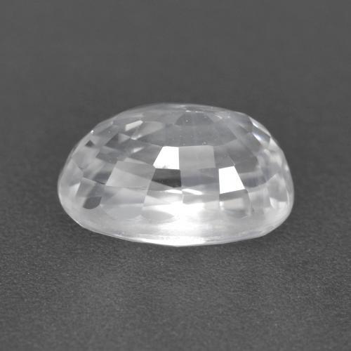 Zircon Gemstone in 9 x 6 mm (calibrated) Size for Sale, Zircon Stone in White Color