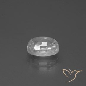 Zircon Gemstone in 9.2 x 6.4 mm Size for Sale, Zircon Stone in White Color