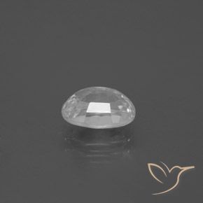 Zircon Gemstone in 9.1 x 6.7 mm Size for Sale, Zircon Stone in White Color