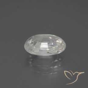Zircon Gemstone in 9 x 6 mm (calibrated) Size for Sale, Zircon Stone in Warm White Color