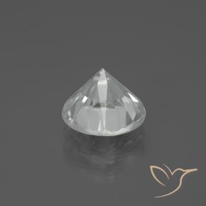 Zircon Gemstone in 7.5 mm (calibrated) Size for Sale, Zircon Stone in White Color