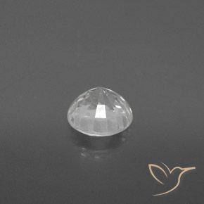 Zircon Gemstone in 6.5 mm (calibrated) Size for Sale, Zircon Stone in Warm White Color