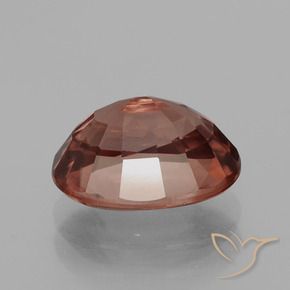 Zircon Gemstone in 9 x 7 mm (calibrated) Size for Sale, Zircon Stone in Dark Red Color