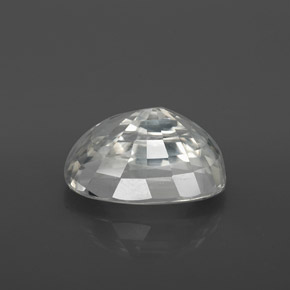 Zircon Gemstone in 13.4 x 9.2 mm Size for Sale, Zircon Stone in White Color