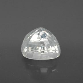 Zircon Gemstone in 11 x 9.5 mm Size for Sale, Zircon Stone in White Color