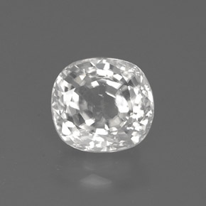Blanco Circón Gema - 3.5ct Forma ovalada (ID: 382179)
