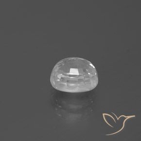 Zircon Gemstone in 7.7 x 6.8 mm Size for Sale, Zircon Stone in White Color