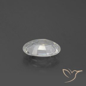 Zircon Gemstone in 9.9 x 6.6 mm Size for Sale, Zircon Stone in Warm White Color