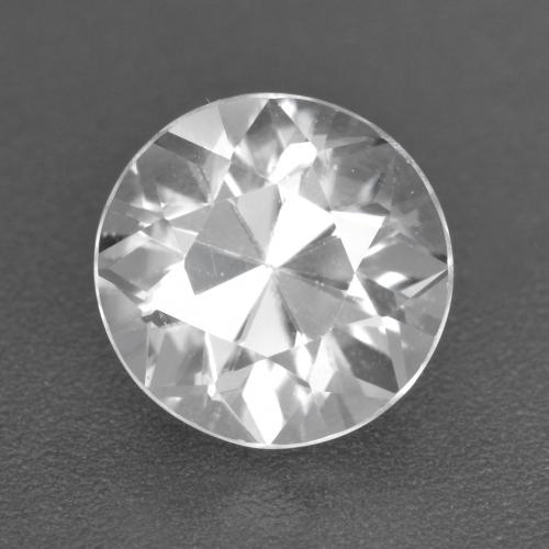 White Zircon Gem - 2.4ct Diamond-Cut (ID: 386213)