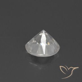 Zircon Gemstone in 7.5 mm (calibrated) Size for Sale, Zircon Stone in White Color