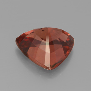 Zircon Gemstone in 11.2 x 9.5 mm Size for Sale, Zircon Stone in Orange Rose Color