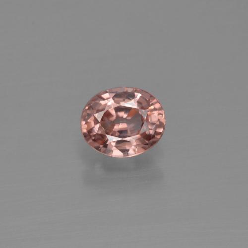 Deep Rose Pink Циркон Камень - 1.1ct Фасетный Овал (ID: 399860)