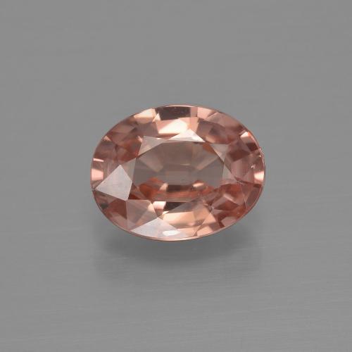 Rosado medio Circón Gema - 2.2ct Forma ovalada (ID: 400041)