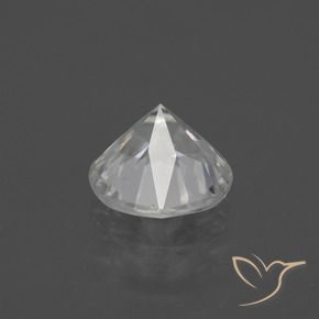 Zircon Gemstone in 7.5 mm (calibrated) Size for Sale, Zircon Stone in Warm White Color