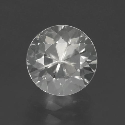 Blanco Circón Gema - 2.5ct Corte Diamante (ID: 405570)