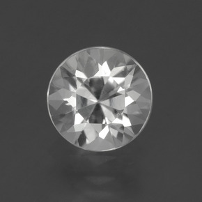 Blanco claro Circón Gema - 1.9ct Corte Diamante (ID: 405575)