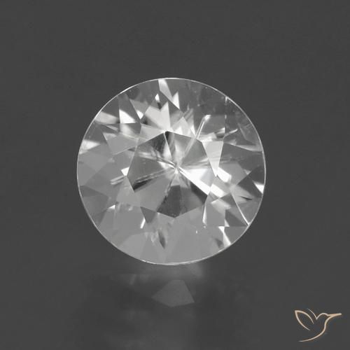 2.29ct Natural White Zircon, Round, VS