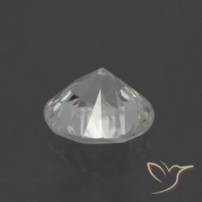 Zircon Gemstone in 7 mm (calibrated) Size for Sale, Zircon Stone in Warm White Color