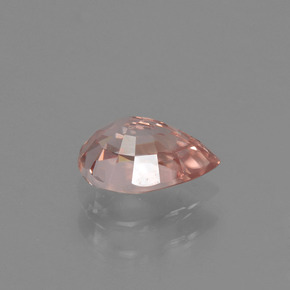 Zircon Gemstone in 7 x 5 mm (calibrated) Size for Sale, Zircon Stone in Rose Pink Color