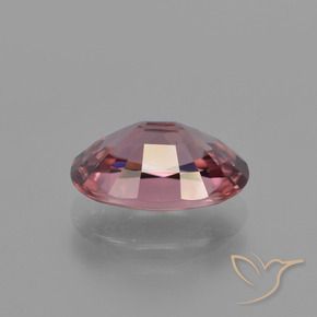 Zircon Gemstone in 10 x 7 mm (calibrated) Size for Sale, Zircon Stone in Deep Red Color