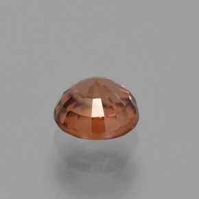 Zircon Gemstone in 5 mm (calibrated) Size for Sale, Zircon Stone in Orange Color