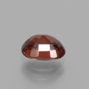 Zircon Gemstone in 6.7 x 5.4 mm Size for Sale, Zircon Stone in Rose Orange Color