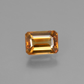 1.6ct Octagon Facet Orange Zircon Gem for sale 1.6ct Octagon Facet Orange Zircon Gem (ID: 429798)