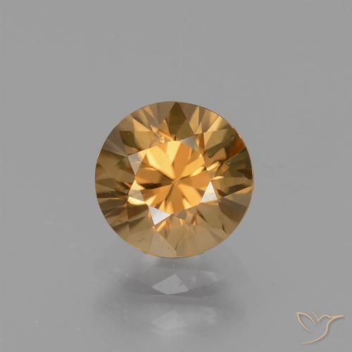 1.6ct Diamond-Cut Golden Zircon Gem for sale 1.6ct Diamond-Cut Golden Zircon Gem (ID: 437376)