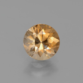 Naranja dorado Circón Gema - 1.5ct Corte Diamante (ID: 438807)