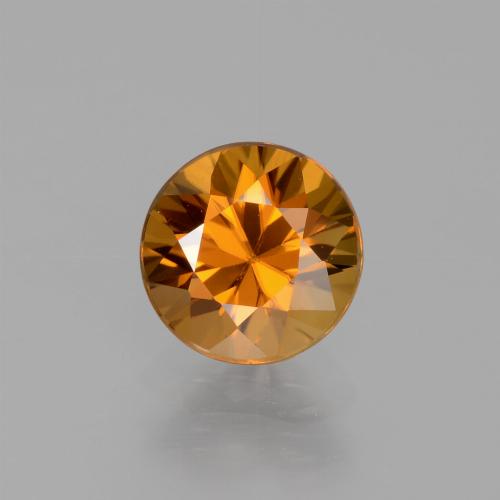 Naranja terroso Circón Gema - 1.7ct Corte Diamante (ID: 438812)