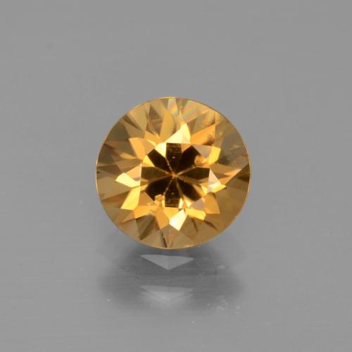 Naranja dorado Circón Gema - 1.8ct Corte Diamante (ID: 442375)