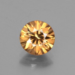 2.5ct Diamond-Cut Golden Zircon for sale thumb image of 2.5ct Diamond-Cut Golden Zircon (ID: 442546)
