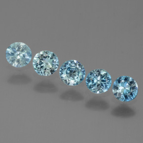0.5ct Diamond-Cut Blue Zircon Gem for sale 0.5ct Diamond-Cut Blue Zircon Gem (ID: 444288)