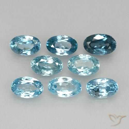 Multicolor Circón Gema - 0.3ct Forma ovalada (ID: 444871)
