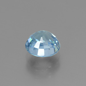 Zircon Gemstone in 7.4 mm Size for Sale, Zircon Stone in Blue Color
