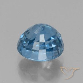 Zircon Gemstone in 8.5 mm (calibrated) Size for Sale, Zircon Stone in Blue Color