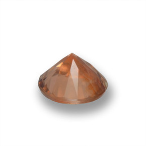 Zircon Gemstone in 4.5 mm Size for Sale, Zircon Stone in Orange Color
