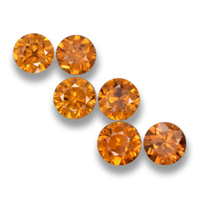 0.6ct Diamond-Cut Golden Orange Zircon Gem for sale 0.6ct Diamond-Cut Golden Orange Zircon Gem (ID: 460407)