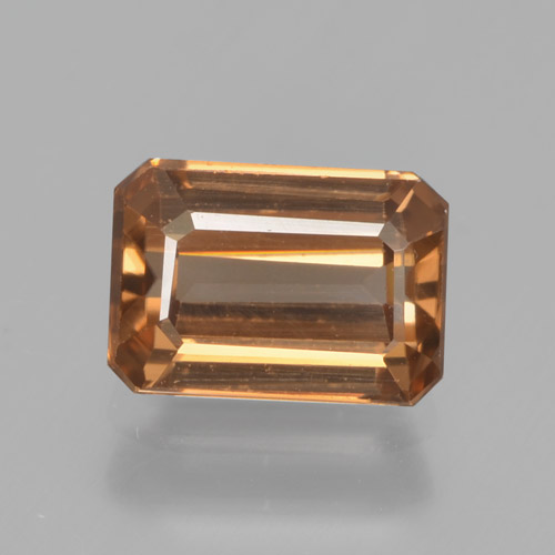 Naranja medio Circón Gema - 1.7ct Corte octagonal (ID: 463222)