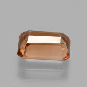 Zircon Gemstone in 7 x 5 mm (calibrated) Size for Sale, Zircon Stone in Medium Orange Color