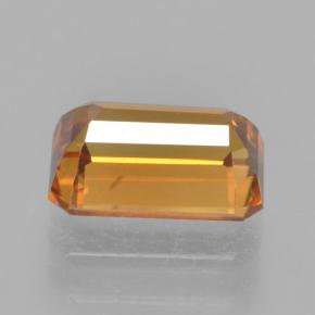 Zircon Gemstone in 7 x 5 mm (calibrated) Size for Sale, Zircon Stone in Earth Orange Color