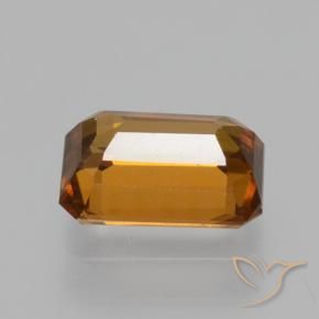 Zircon Gemstone in 7 x 5 mm (calibrated) Size for Sale, Zircon Stone in Brownish Orange Color