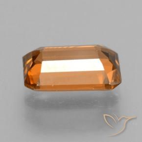 Zircon Gemstone in 7.1 x 4.6 mm Size for Sale, Zircon Stone in Brownish Orange Color
